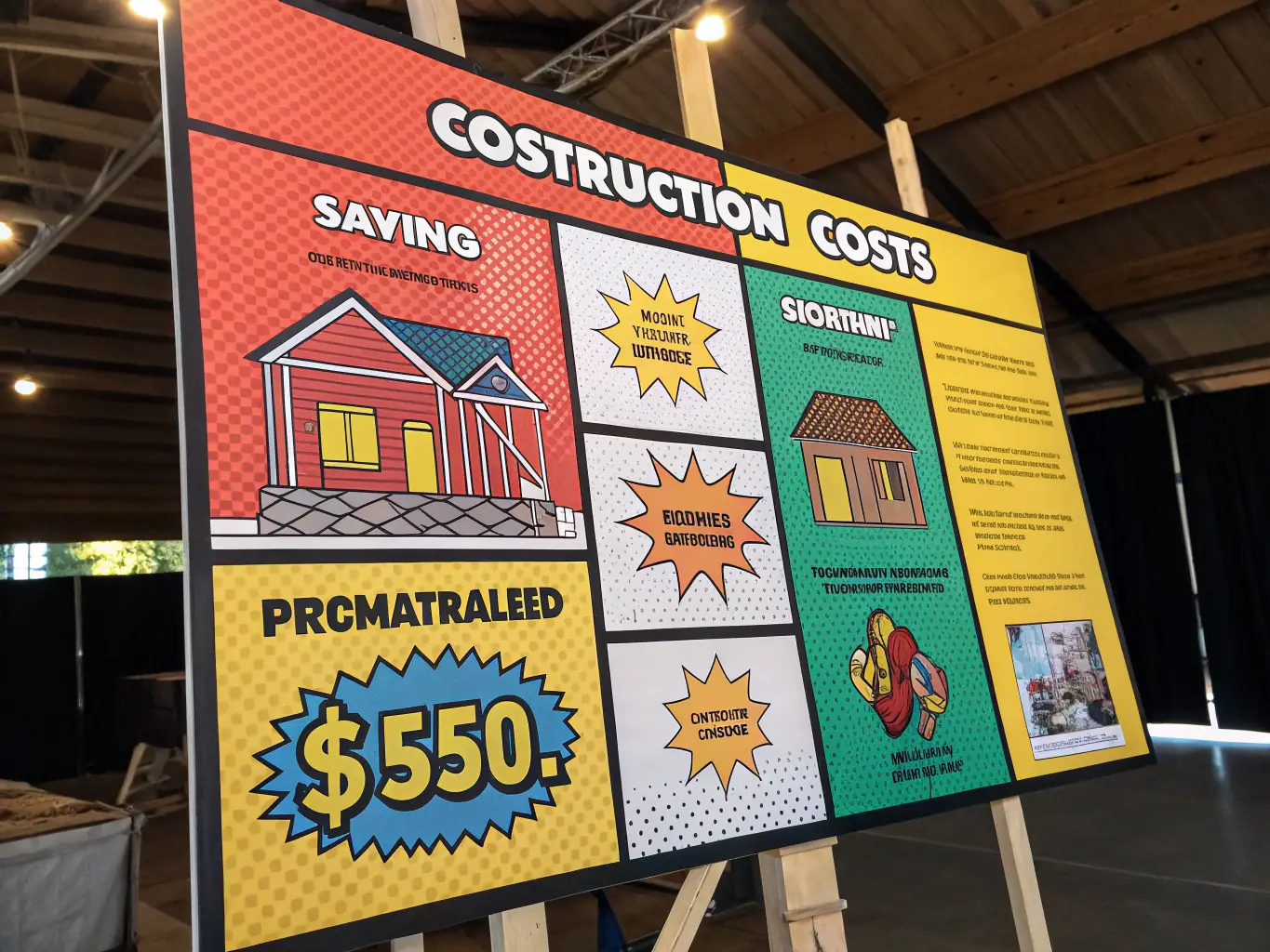 A cost comparison chart illustrating the potential savings of modular construction versus traditional building methods, emphasizing affordability and value.
